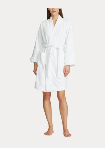 Ralph Lauren Cotton Terry Cloth Badekåbe Dame Danmark (JGYPV7356)